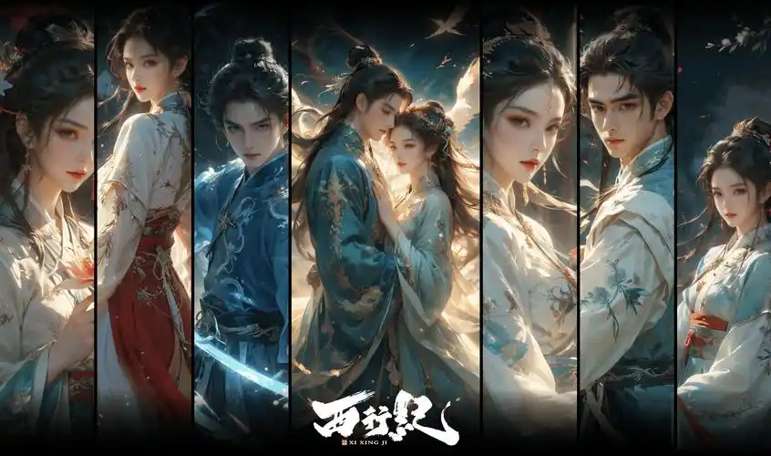 动漫壁纸 热播番剧《星语心愿》奇幻治愈